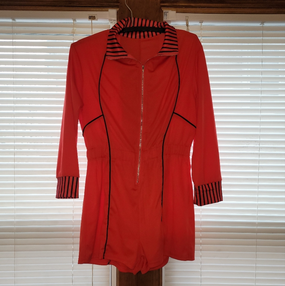 Red Shorts Jumper